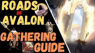 MUST HAVE GATHERING KNOWLEDGE For The Roads of Avalon  Naming System Nodes Mobs  Albion Online [upl. by Dygal]