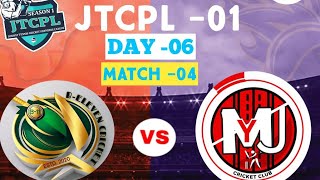 JTCPL DAY 6 B11 VS MJYCC FOURTH MATCH [upl. by Aynos]