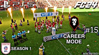 Salford City Career Mode Season 1 EFL League Two Episode 15  Realistic Graphic Gameplay  FC24 PS5 [upl. by Millicent501]