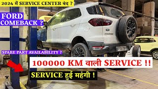 FORD ECOSPORT DIESEL की 100000 KM वाली SERVICE   SERVICE COST  FORD COMEBACK NEWS  ford [upl. by Maitland]