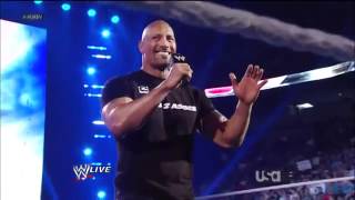 The Rock Promo  WWE Raw 2nd April 2012 [upl. by Anthea]