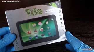 Unboxing Mini Tablet Trio Stealth Lite 43quot [upl. by Camilla805]