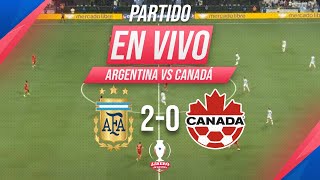 🔴 ARGENTINA 20 CANADÁ RESUMEN Y GOLES  Post partido  COPA AMÉRICA 2024  Líbero [upl. by Anrahs507]