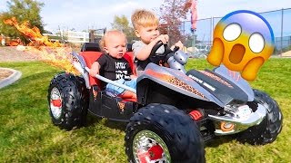 FAST POWER WHEELS CAR [upl. by Dorena]