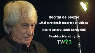 Recital de poezie  Mai tare decât moartea e iubirea [upl. by Ludba351]