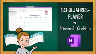 Digitaler Schuljahresplaner mit Microsoft OneNote [upl. by Macleod]