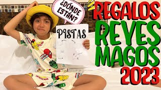 ESCONDEN mis REGALOS los Reyes Magos 2023 [upl. by Asirret]