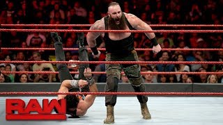 Braun Strowman vs Elias Raw Feb 26 2018 [upl. by Ameline234]