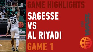 Highlights Sagesse vs AlRiyadi  WASL GAME 1  28 March 2024 [upl. by Marjie]