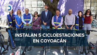 Ecobici llega a Coyoacán alcaldía anuncia red de ciclovías [upl. by Spain]