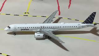 Tiny Model Immaculate Detail  Gemini Jets 1400 Scale Porter E195E2 Unboxing [upl. by Schoenburg751]