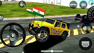 THAR WALA GAME 2025🤔 NEW THAR GADI 🚗GAME 🇮🇳 INDIAN CAR SIMULATOR 3D ANDROID GAMEPLAY [upl. by Pete]