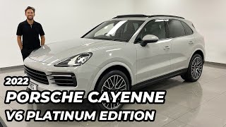 2022 Porsche Cayenne V6 Platinum Edition [upl. by Heady459]