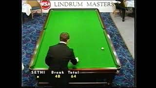 Geet Sethi vs Jimmy White  Semi Final  Lindrum Masters [upl. by Innavoj]