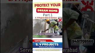 External Wall Waterproofing Solutions  Fosroc Wall Guard review  SV Projects 9491706566  Part 1 [upl. by O'Brien]