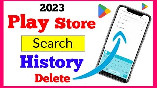 Play Store ki SEARCH History ko kaise DELETE kare new way  How To delete your play store history [upl. by Cunningham]