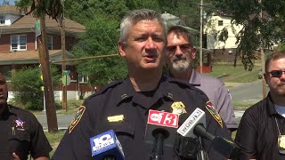 Roanoke Police Department holds press conference on missing man [upl. by Seiter]