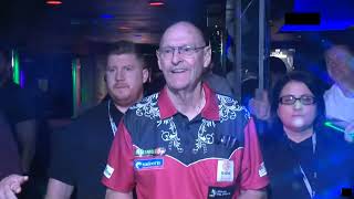 Bob Anderson WalkOn  World Seniors Darts Championship 2022 [upl. by Yraunaj]