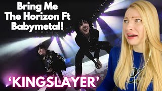 Vocal CoachMusician Reacts Bring Me The Horizon Ft Babymetal Kingslayer Live In Depth Analysis [upl. by Evoy172]