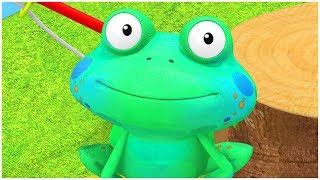 Best Videos for Toddlers  FUNNY FROG CARTOON  Everythings Rosie [upl. by Bronwyn734]