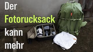 Fotografieren Reisen Wandern Der Fotorucksack PGYTECH OneMo Travel 35L im Detail [upl. by Mallissa]