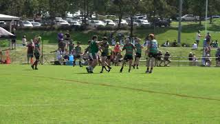 U16  MYALL RIVER V WESTS 1ST HALF PRELIMINARY FINAL [upl. by Faria]