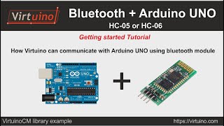 Virtuino  Bluetooth  Arduino UNO getting started tutorial  HC05 or HC06 [upl. by Enenej]