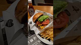 Juicy flavorful burgers blending Japanese style with a modern twist foodie travel japan tokyo [upl. by Stubbs]