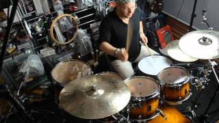 DrumStore test  Mapex Black Panther drums  Turkish Cymbals Moderate  Drummer Grzegorz Sycz [upl. by Diahann]