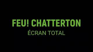 Feu Chatterton – Écran total ParolesLyrics [upl. by Cynthla]