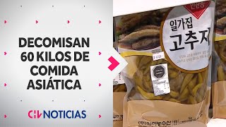 NO TENÍAN ROTULADO Decomisan 60 kilos de productos marinos de origen asiático de local de Patronato [upl. by Lledualc]