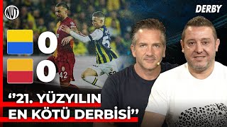 Fenerbahçe 0  0 Galatasaray Maç Sonu  Nihat Kahveci Nebil Evren  Derby [upl. by Cazzie18]