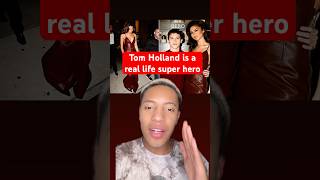 Tom Holland saves Zendaya from paparazzi in viral clip [upl. by Inimod306]