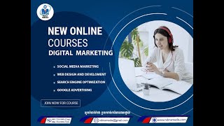 digital marketing Course social media course Marketing course cambodia [upl. by Eilyr16]