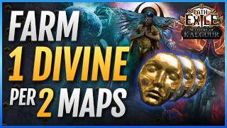 PoE 325 NEW Farming Strategy 1 Divine per 2 Maps  Path of Exile Atlas Guide [upl. by Lepp]