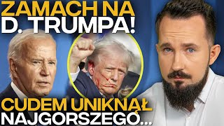 ZAMACH na TRUMPA Kto CHCE SIĘ go POZBYĆ BizWeek [upl. by Enuj]