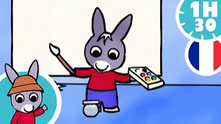 🎨 Trotro fait de la peinture dans sa chambre 🎨  Dessin Animé pour Bébé [upl. by Maro]