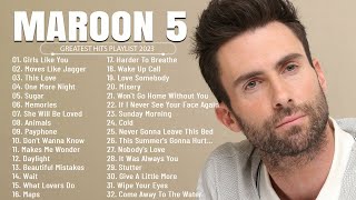 Maroon 5  Greatest Hits Full Album  Best Songs Collection 2023 [upl. by Eissoj97]