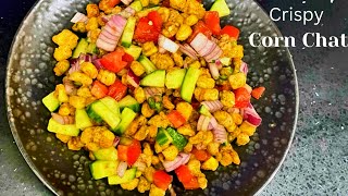 Everyone loved this crispy corn chat  Perfect Recipe Of Crispy Corn Chat  Veg Fried Snack [upl. by Adriana57]