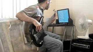 Gualbert Menéndez  Exodus Toxic Waltz Bass Cover [upl. by Claud]