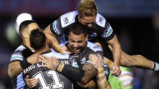 NRL Highlights Cronulla Sharks v Canberra Raiders  Round 19 [upl. by Kilgore]