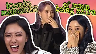 Iconic moments of MAMAMOO being the most extra girl group ever alive [upl. by Ientruoc]