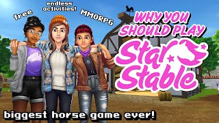 Why You Should Play Star Stable🌟💖 BIGGEST FREE HORSE GAME EVER [upl. by Esch21]