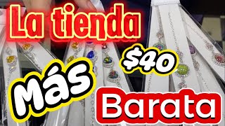 ⚠️😱Proveedor directo con los precios más bajos en joyería Plata925 cerca del zócalo [upl. by Aicnatsnoc]