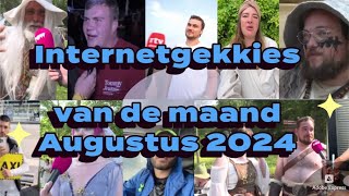 De Internetgekkies van de maand Augustus 2024 [upl. by Bernetta851]