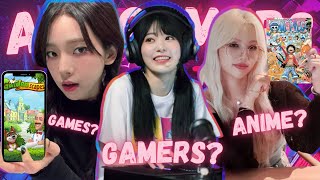 Kpop idols that are certified gamers and anime lovers [upl. by Aleek586]