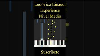 Ludovico Einaudi  Experience  Nivel Medio  Piano Tutorial [upl. by Kcirddehs]