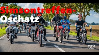 Simsontreffen Oschatz 13082022 Tuning Wheelie Edit Simson [upl. by Bunny]