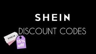 SHEIN COUPON CODES 2024  DISCOUNT CODES 2024  ALL ACTIVE SHEIN DISCOUNT CODES [upl. by Codie]