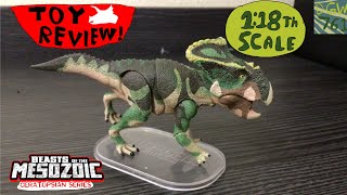 Beasts Of The Mesozoic Ceratopsian Series 118th Scale Protoceratops Hellenikorhinus Toy Review [upl. by Onaicram]